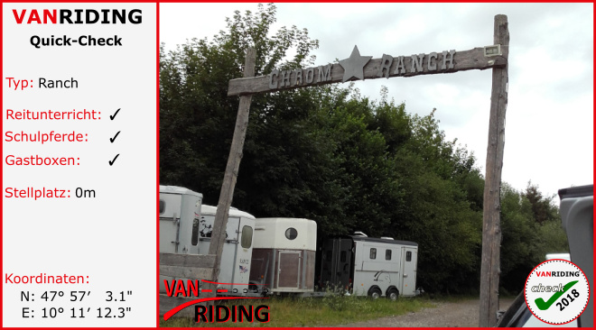 EInfahrtstor der Chrom-Ranch