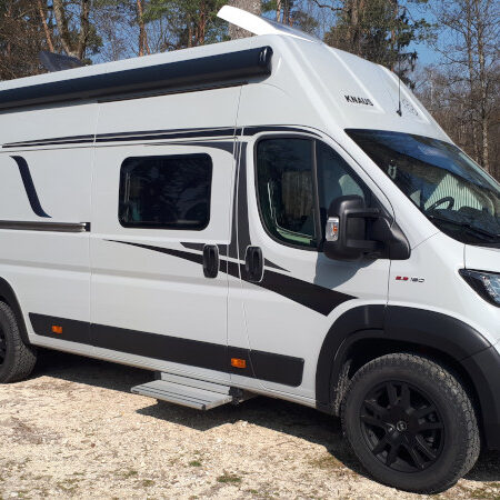 KNAUS Boxstar 630 Feeway mit 18 Zoll Alufelgen, Zusatzluftfederung, verstärkte Federn